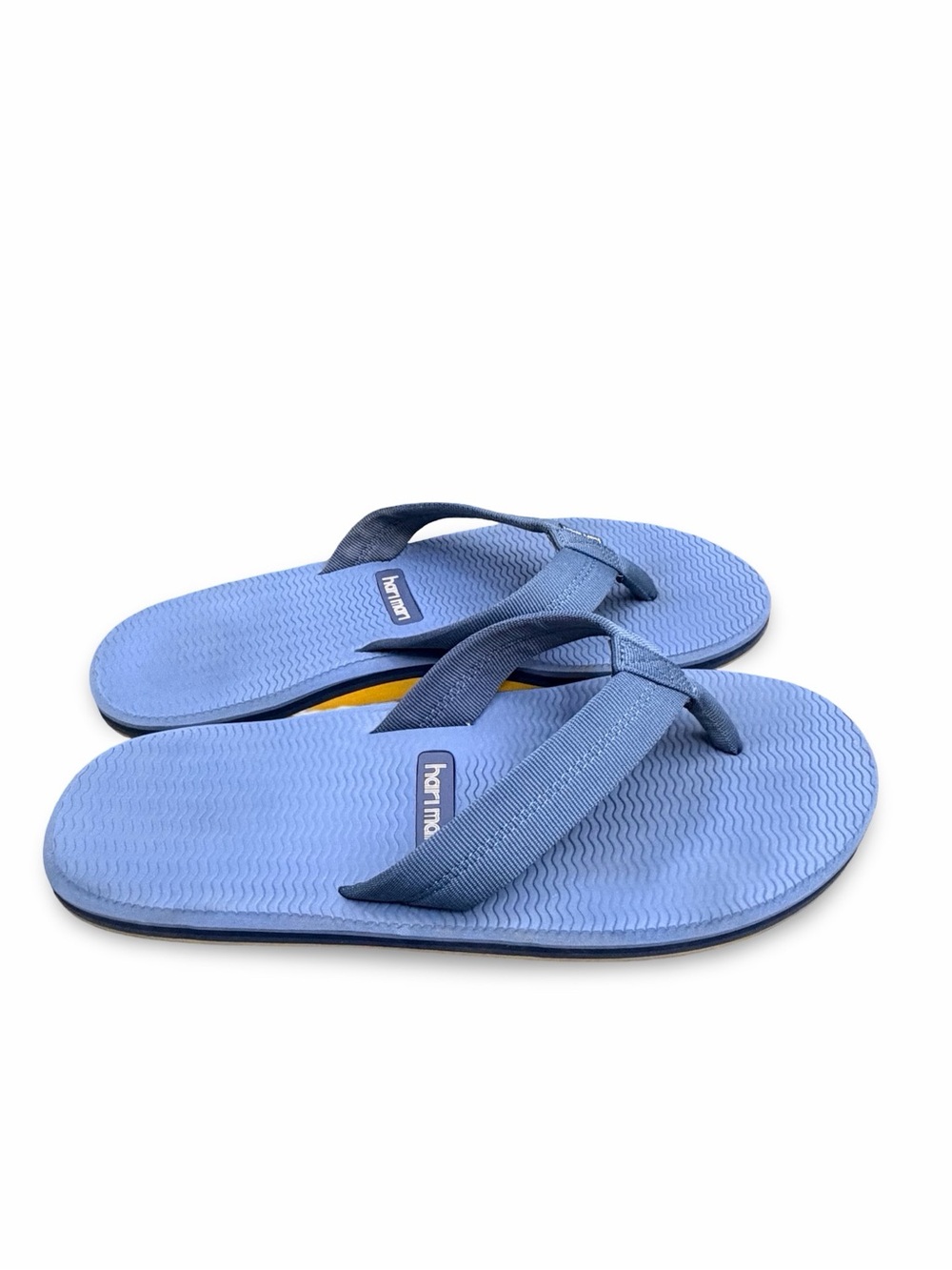 Hari Mari Dunes Flip Flops Sky Blue Sandals Size 10